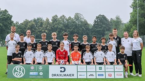 Mannschaftsfoto: D-Jugend (U13) - SpVgg Landshut - Saison 25/26