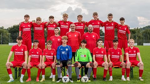 Mannschaftsfoto: B-Jugend (U17) - VfR Gommersdorf - Saison 25/26