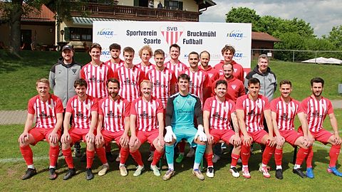 Mannschaftsfoto: Herren - 2. Mannschaft - SV Bruckmühl - Saison 25/26