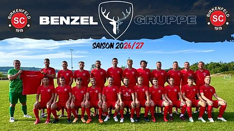 Mannschaftsfoto: Herren - 1. Mannschaft - SC Birkenfeld - Saison 26/27
