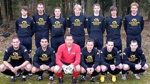 Hintere Reihe von links: Stephan Wetter, Sven Altenscheidt, Marco Specht, Bastian Belz, Rene Koch, Moritz Amend, Jörg Paulus
Vordere Reihe von Links: Christian Weller, Enzo Schirru, Holger Riemann, JEns Specht, André Stark, Bastian Becker