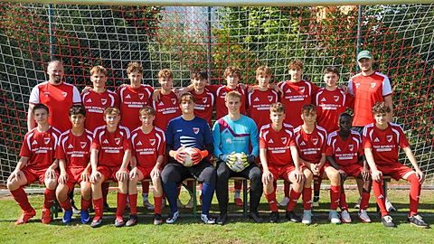Mannschaftsfoto: B-Jugend (U17) - TSV Alling - Saison Herbst 26