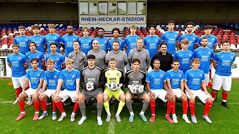 Mannschaftsbild VfR Mannheim U19