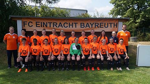 Damenmannschaft 1. FC Eintracht Bayreuth Saison 2019/2020
