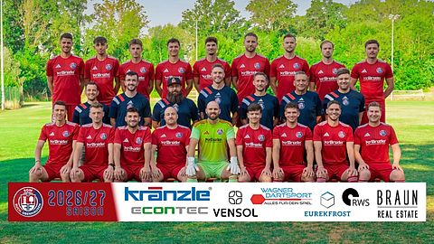 Mannschaftsfoto: Herren - 1. Mannschaft - TSV 1889 Buch - Saison 26/27