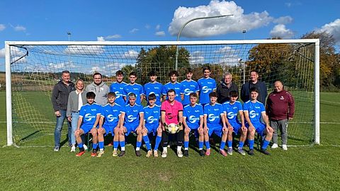 Mannschaftsfoto: A-Jugend (U19) - SV Oberhatzkofen - Saison 25/26