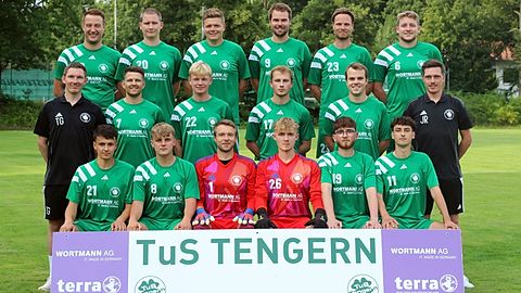 Mannschaftsfoto: Herren - 2. Mannschaft - TuS Tengern - Saison 25/26