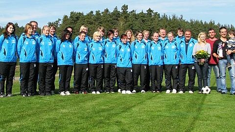 Damen-Mannschaft des SV 1969 Heuberg