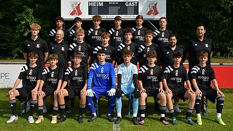 Mannschaftsfoto: B-Jugend (U17) - TSV Katzwang - Saison Herbst 25