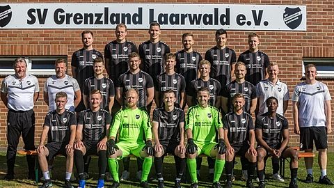 Mannschaftsfoto: Herren - 1. Mannschaft - SV Grenzland Laarwald - Saison 26/27
