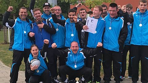 Kniend von links nach rechts
Corinna Ludwig Patrick Hecktor
Stehend erste Reihe von links nach rechts
Ralph Korff, Benjamin Bösche, Christian Ludwig, Sermal Asef, Daniel Heizenröder, Dominic Ungeheuer, Jan Tippner
Hintere Reihe von links nach rechts
Ronald Zelger Sandro Engel, Engin Dogruer, Max Müller