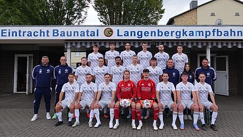 Mannschaftsfoto: Herren - 1. Mannschaft - Eintracht Baunatal - Saison 25/26