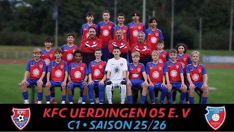 Mannschaftsfoto: C-Jugend (U15) - KFC Uerdingen 05 - Saison 25/26