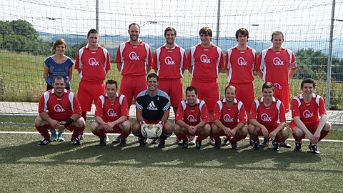 hintere Reihe vlnr: Betreuerin Jenny Huwer, Pascal Engel, Rainer Karos, Nicolas Marx, Nick Kettern, Tobias Geisen, Simon Priwitzer

vordere Reihe vlnr: Trainer Andreas „Bub“ Jost,  Andreas „Tosta“ Jost, Marcel Leben, Kevin Zimmer, Fabio Bohr, Lukas Thome, Johannes Adams

Es fehlen: Thomas Karos, Daniel Steines, Christian Mai, Christian Thome, Sebastian Kirchen, Markus Rausch, Christian Schuh, Stefan Koltes, Christopher Stüber, Simon Müller, Matthias Anell