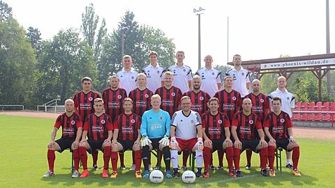 Hinten von links nach rechts:
Michael Braun * Sebastian Nickel * Manuel Haynk * Martin Brandt
Andre Dietzmann
 
Mitte von links nach rechts:  
Phillip Müller * Nico Kieper * Daniel Krauß * Marius Keck *
Christian Naumann * Marc Jahn * Sebastian Braun * David Klatt (Trainer)
 
Vorne von links nach rechts:
Daivd Goltz *  Florian Karwinkel * Tobias Nickel * Robert Stahn
Tom Spickenagel * Toni Born * Marco Stiller * Evgeniy Franz
 
Fehlend:
Sebastian Dix * Olaf Linde (Co-Trainer)