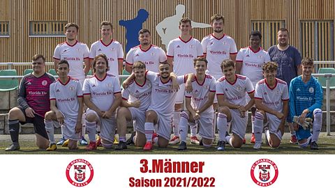 Mannschaftsfoto der 3.Männer des FC Spandau 06 Saison 2021/2022
