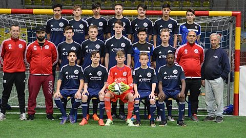 hinten v. l. : D. Eren, H. Jonas, K. Hakan, A. T. Ahmed, M. Alban, Y. Emre, F. Stephan
mittlere Reihe v. l. : Trainer R. Niko, Co - Trainer M. Bekim, W. Kai,
L. Nico, B. Michael, A. Emre, S. Melvin,  Trainer B. Yücel, Betreuer K. Hans
vordere Reihe v. l. : G. Alper, G. Felix, B. Lucas, S. Jonas, M. Jephte