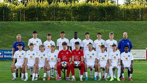 Mannschaftsfoto: A-Jugend (U19) - FC Denzlingen - Saison 25/26