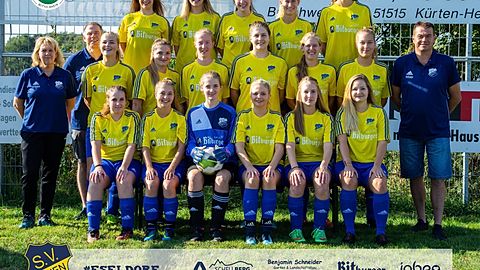 v.h.l. Schinker, Müller, Engels, Müller, Klug
v.m.l. Stute, Lüdtke, Glage, Orth, Kirch, Betz, Pikartz, Baumgardt, Stute
v.v.l. Korff, Raffelsiefer, Brenner, Stute, Müller, Kumm