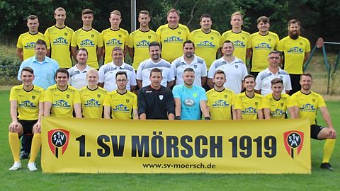 1. SV Mörsch - Herren 2
Saison 2018/2019
Kreisliga A Nord
Foto: H. Weigel