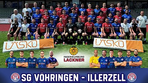 Mannschaftsfoto: Herren-Reserve - SV Illerzell - Saison 26/27