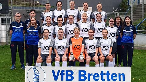 Mannschaftsfoto: Frauen - 1. Mannschaft - VfB Bretten - Saison 25/26