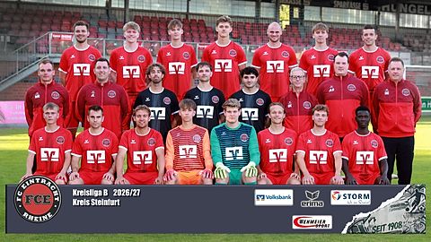 Mannschaftsfoto: Herren - 2. Mannschaft - FC Eintracht Rheine - Saison 26/27