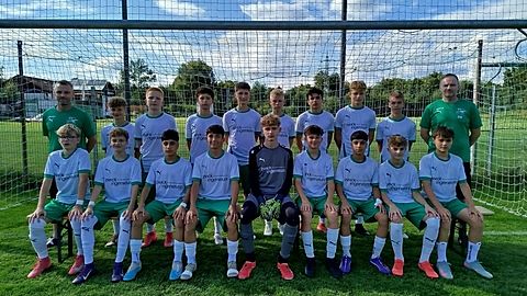 Mannschaftsfoto: C-Jugend (U15) - FC Weiden-Ost - Saison 25/26