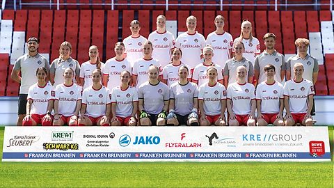 Mannschaftsfoto: Frauen - 1. Mannschaft - FC Würzburger Kickers Mädchen- & Frauenfußball - Saison 25/26