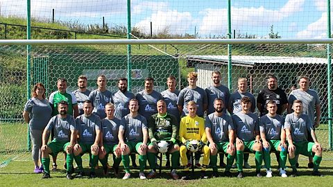 Mannschaftsfoto: Herren - 1. Mannschaft - SV Grün-Weiß Langeneichstädt - Saison 25/26