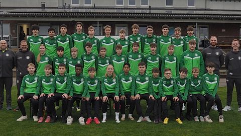 Mannschaftsfoto: C-Jugend (U15) - Hamminkelner SV - Saison 25/26
