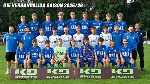 Mannschaftsfoto: C-Jugend (U15) - 1. SC 1911 Heiligenstadt - Saison 25/26