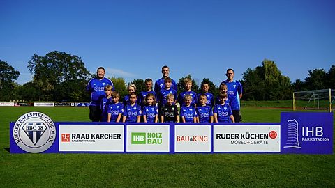 Mannschaftsfoto: E-Jugend (U11) - Burger BC - Saison Herbst 25