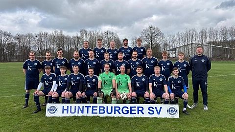 Mannschaftsfoto: Herren - 1. Mannschaft - Hunteburger SV - Saison 25/26