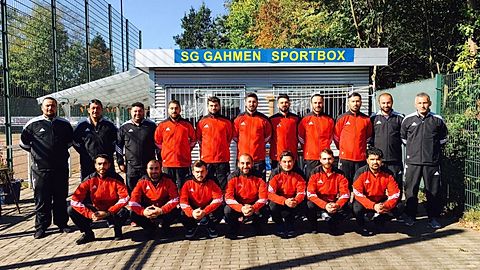 Das Team beim Auswärtssieg in Deusen (4:2)