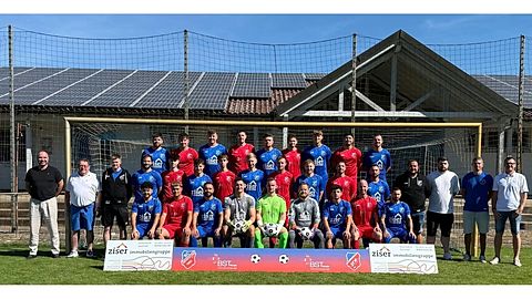 Hinten von links: Daniel Baumer, Cedrik Quark, Alexander Textor, Fabio Lauppe, Artur Kemmer, Marc Rueb, David Textor, Denis Ceken, Sven Walz
Mitte von links: Sponsor Dirk Ziser ( Ziser Immobilien), Sponsor Karl Heinz Rinklin (BST Rinklin), Trainer 2.Mannschaft Maik Fritsche, Spielertrainer 1.Mannschaft Andreas Zapf, Joshua Stein, Marvin Reitzel, Luca Öschger, Jochen Walz, Sebastian Meier, Domenik Lehmann, Tapio Holzleiter, Serdar Güclü, Trainer 1.Mannschaft Michael Hagin, Betreuer Adrian Reschke, Vorstand Sport Thorsten Krausse, Vorstand Marketing/Sponsoren Martin 
Vorne von links: Enjo Magalhaes de Almeida, Mark Textor, Nico Hoelle, Dominik Richter, Jannis Klein, Marcel Moosbrugger, Robin Meier, Philipp Hassler, Tugay Coban
Es fehlen: Luis Erschig Hakan Albayrak, Rune Holzleiter, Finn Berger, Benjamin Köhl, Christoph Fehrenbach, Markus Rinklin, Nico Berger, Erik Hafner, Lukas Sagadin, Ruben Wiesler, Lukas Bury, Iven Rösch, Spielauschuss Daniel Binder,
