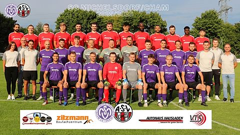 Teamfoto SV Michelsdorf 2025/2026