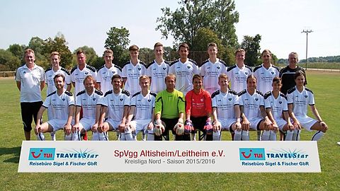 stehend: Spartenleiter Fussball Harald Seuberth, Spielertrainer Mathias Heckel, Michael Kleebauer, Johannes Heckel, Manuel Steidle, Peter Lettenbauer, Benedikt Förster, Robert Molenaar, Max Grünenwald, Marco Gödel, Betreuer Robert Löhle, 
sitzend: sportlicher Leiter Senioren Achim Zinsmeister, Christian Leinfelder, Patrik Fischer, Sebastian Schroll, Benjamin Albrecht, Alexander Häußler, Peter Dallmaier, Florian Förster, Julian Schmidbauer, Patrik Höfele