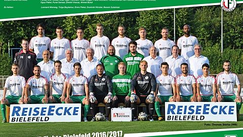 Unsere 1.Mannschaft VfB Fichte Bielefeld 2016/2017