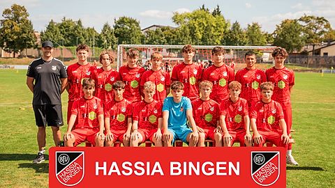Mannschaftsfoto: B-Jugend (U17) - BFV Hassia Bingen - Saison 25/26