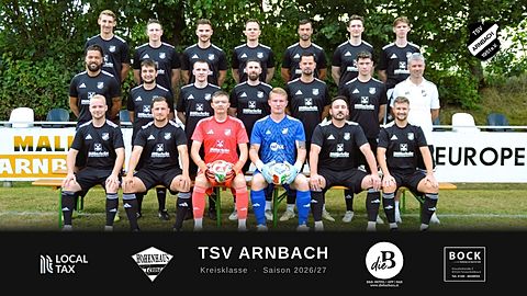 Mannschaftsfoto: Herren - 1. Mannschaft - TSV Arnbach - Saison 26/27