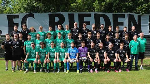 Mannschaftsfoto: Herren - 1. Mannschaft - 1. FC Rieden - Saison 26/27