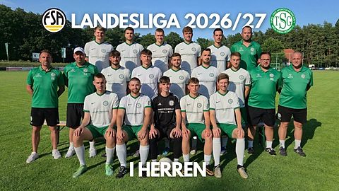 Mannschaftsfoto: Herren - 1. Mannschaft - TSG Grün-Weiß Möser - Saison 26/27