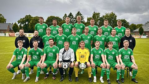 Mannschaftsfoto: Herren - 1. Mannschaft - DJK Grün-Weiß Spahnharrenstätte - Saison 25/26