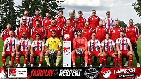 Mannschaftsfoto: Herren - 1. Mannschaft - SC Ederen - Saison 26/27