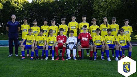 Mannschaftsfoto: C-Jugend (U15) - FV Biberach/Riß - Saison 25/26