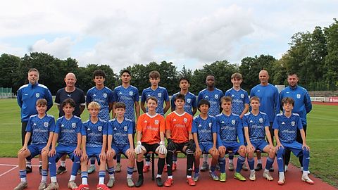 Mannschaftsfoto: C-Jugend (U15) - DJK Ingolstadt - Saison 25/26