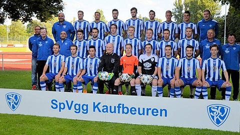 Der Landesliga-Kader der SpVgg Kaufbeuren für die Spielzeit 2015/2016