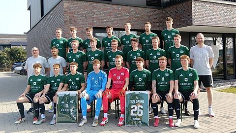 Mannschaftsfoto: Herren - 1. Mannschaft - SuS Darme 1926 - Saison 25/26