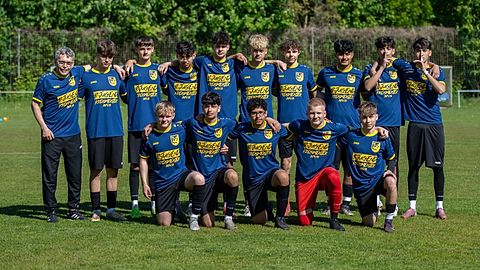 Mannschaftsfoto: B-Jugend (U17) - TuS Siegfried 09 Wahrburg - Saison 25/26